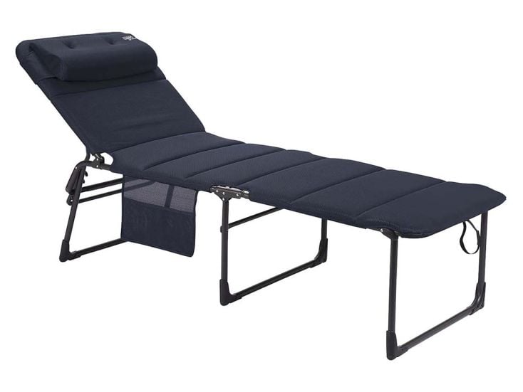 Crespo AP-363 Air-Deluxe Blue Liegestuhl