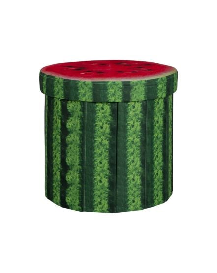 Bo-Camp Ottomane Wassermelone Sitzhocker