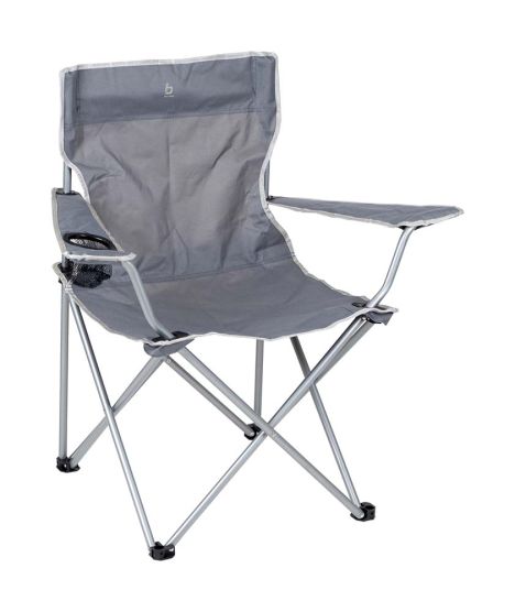 Bo-Camp Compact Faltbarer Stuhl - Grey