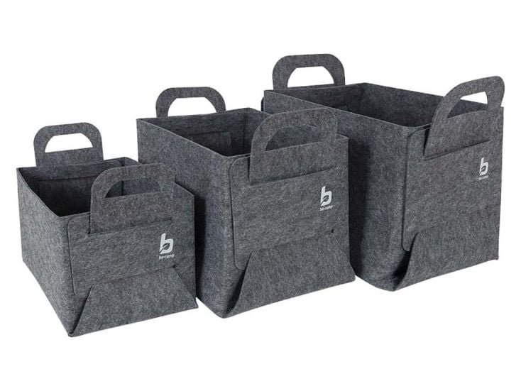 Bo-Camp Urban Barnsbury Set von 3 Filzkörbe