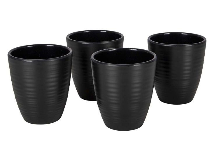 Bo-Camp Industrial Orville Black Set von 4 Becher