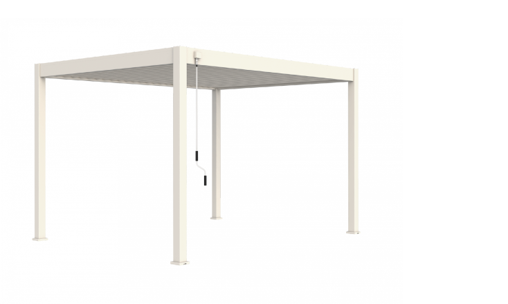 Novum ORION 300 x 400 cm Pergola - White