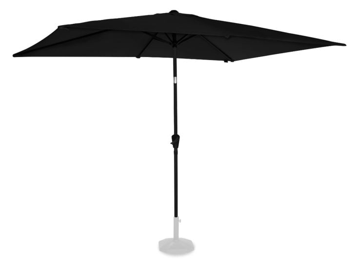 VONROC Premium Rapallo 200x300cm Sonnenschirm - Black