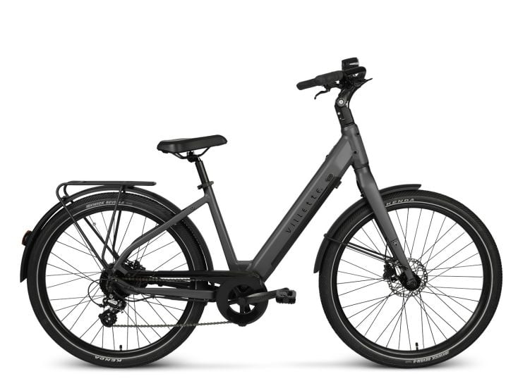 Villette Extreme RM 13Ah 8sp 27,5" City-E-Bike - Dark Grey