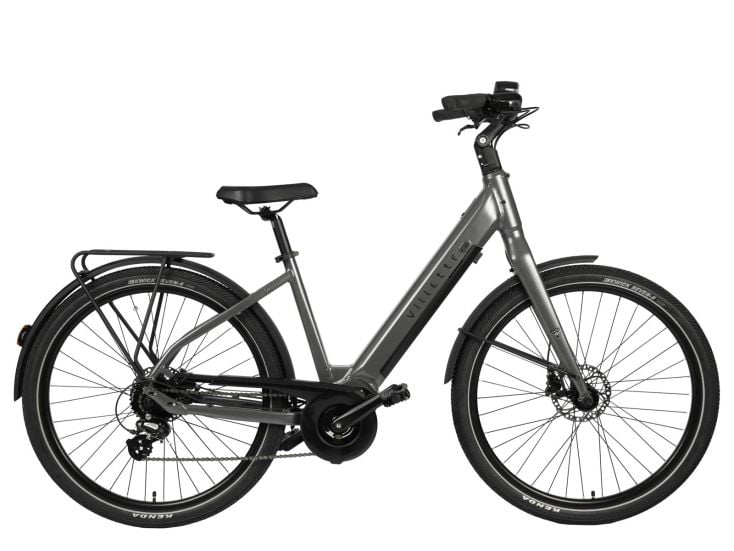 Villette Extreme MM 13Ah 8sp 27,5" City-E-Bike - Dark Grey