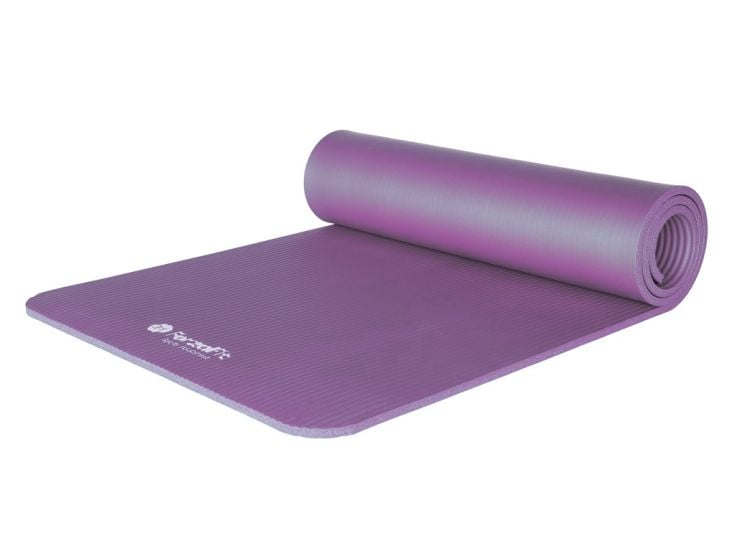 ForzaFit 12 mm Yogamatte mit Tragegurt - Purple