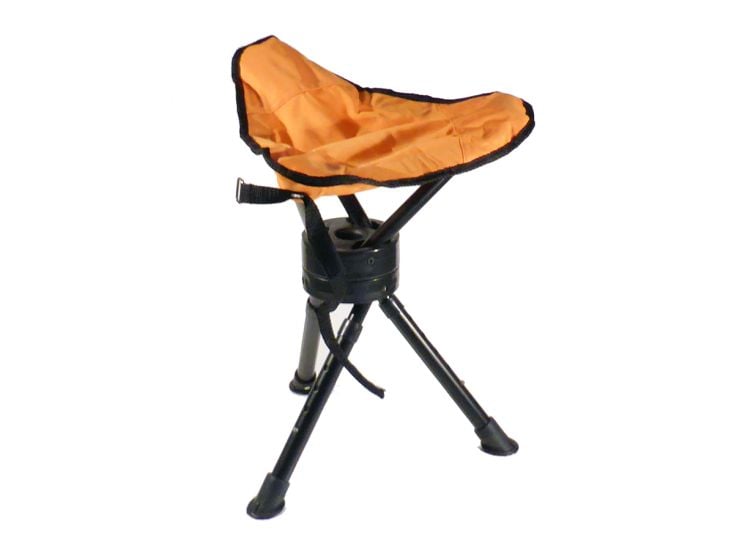 Repusel Dako drehbare Campinghocker - orange