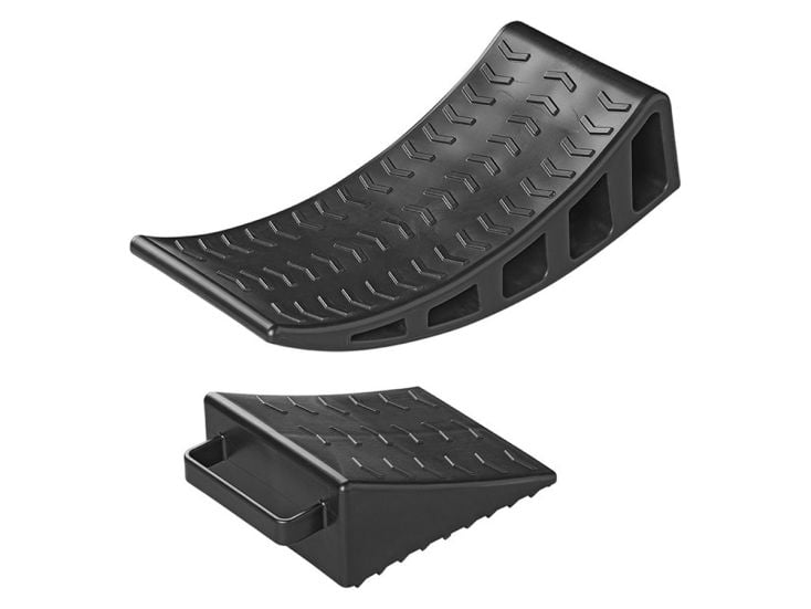 ProPlus rund Auffahrbock mit Fass - 37 x 15 x 10 cm