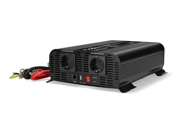 Nedis PIP200024FBK Power reine Sinus-Wellen Inverter