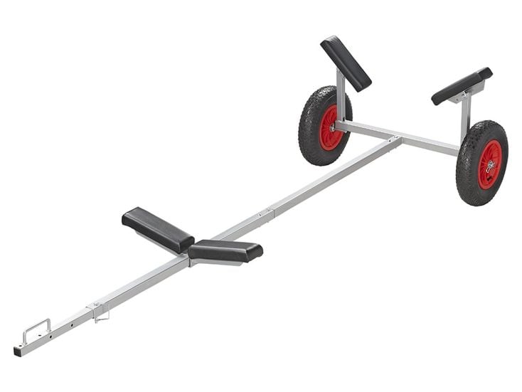 ProPlus Gummi-Bootstrolley - Tragestange 245-304 cm