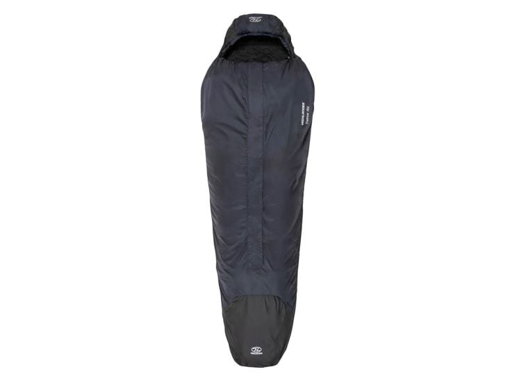 Highlander Trekker 150 Mumienschlafsack - Black