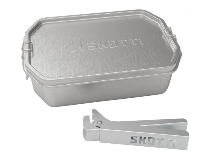 Skotti Boks 1 Liter Edelstahlpfanne