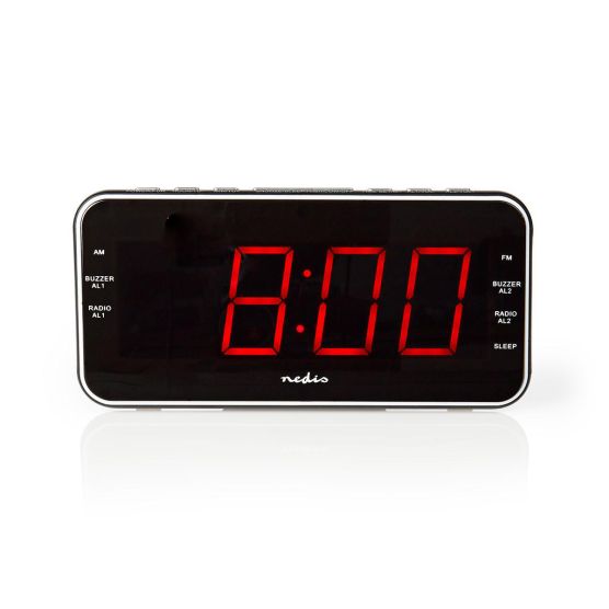 Nedis CLAR004BK Digital-Wecker-Radio