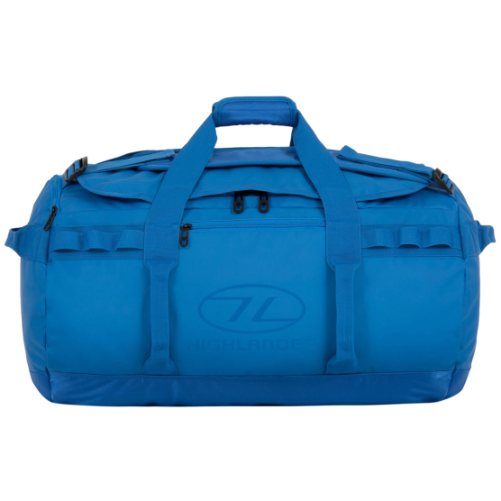 Highlander Storm Kitbag 65 blaue Wochenendtasche