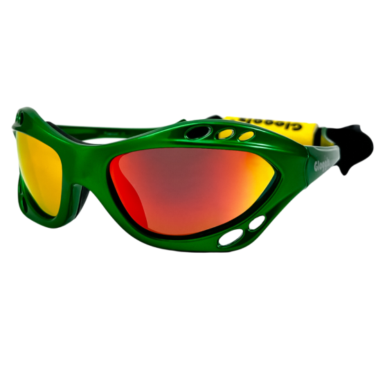 Glogglz Rayz UV-geschützte Sonnenbrille - Green