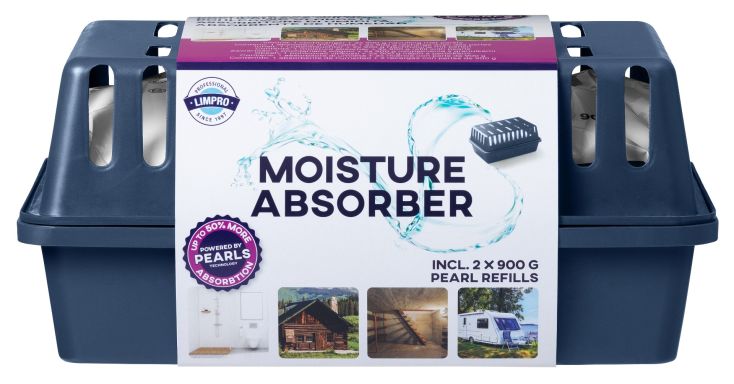 Limpro Luftentfeuchter Perlen 900 Gramm