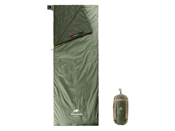 Naturehike 190 x 75 cm Leichter Schlafsack - Green