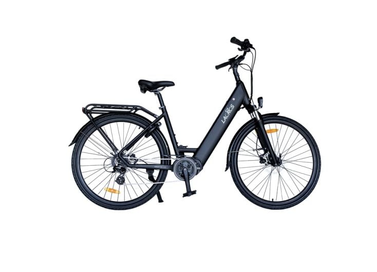 Lacros Drafter E-bike mit Mittelmotor - Mattschwarz