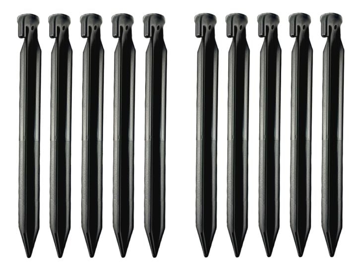 Norskskin 30 cm Kunststoff Heringe - 10 Stück