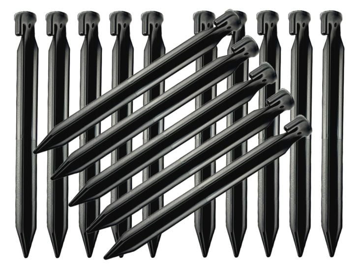 Norskskin 30 cm Kunststoff Heringe - 15 Stück