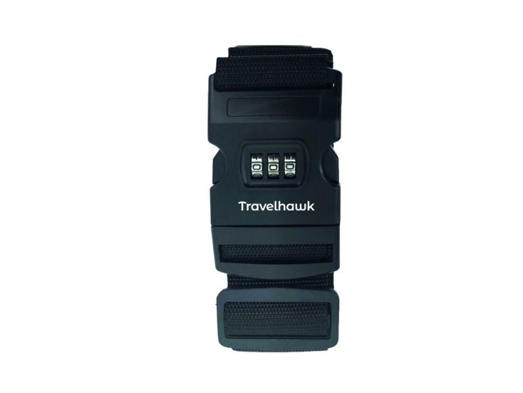 Travelhawk Koffergurt mit Zahlenschloss