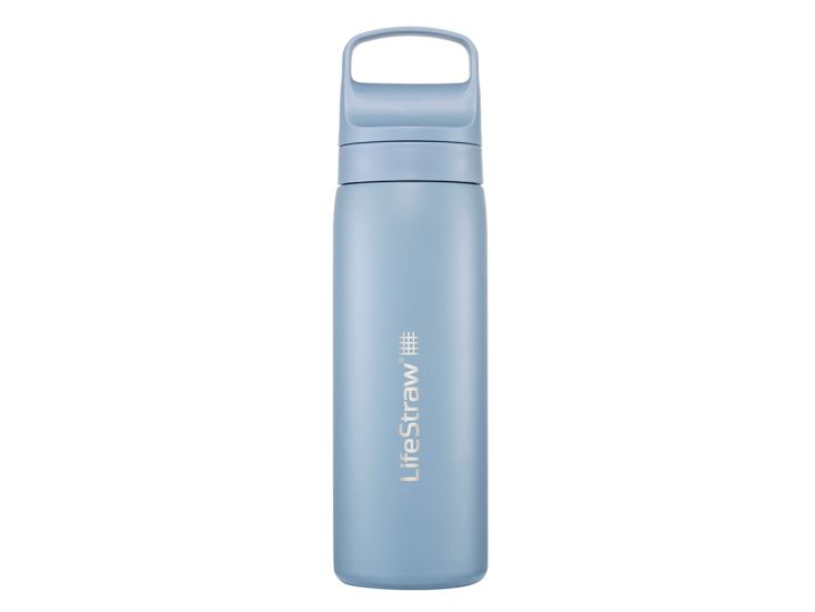 Lifestraw Go 530 ml Wasserflasch mit Filter - Icelandic Blue