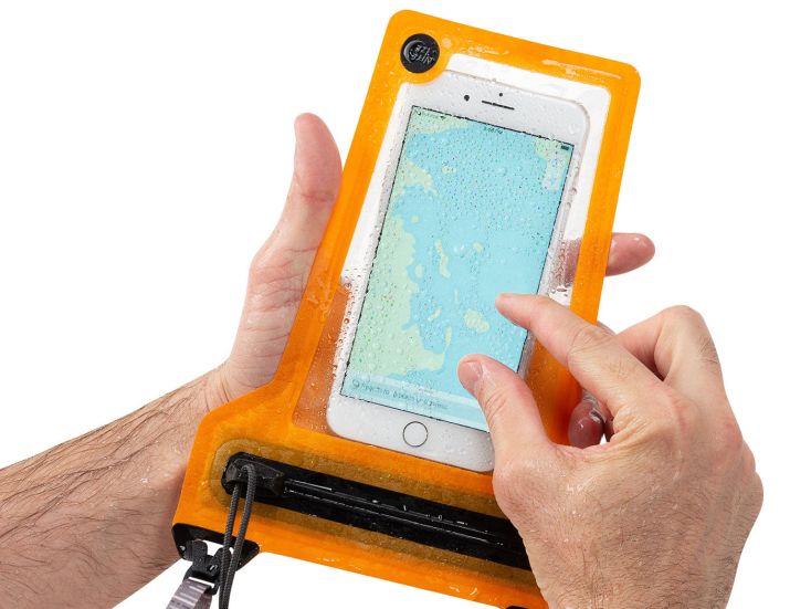 Nite Ize RunOff wasserdichte Handyhülle Orange