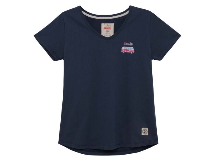 Van One Ink Navy/Fraise Damen T-Shirt