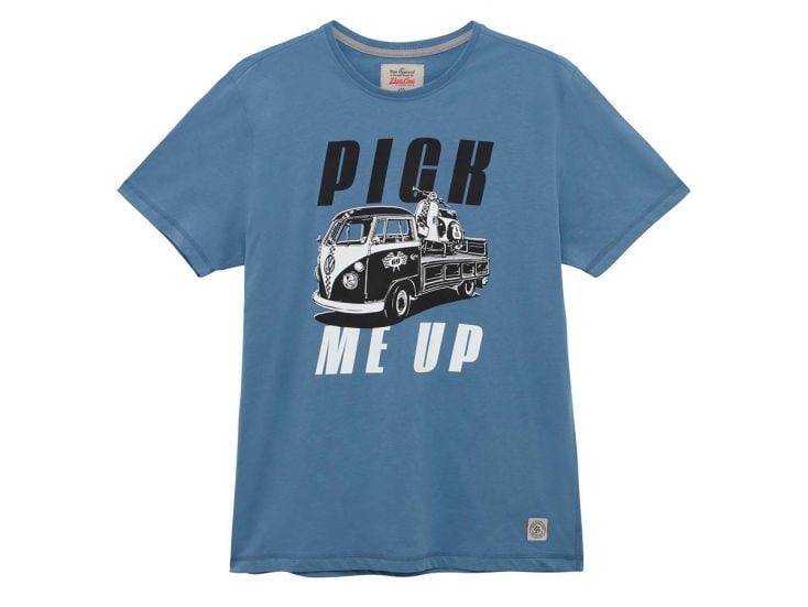 Van One Pick Me Up Blue/Black Men T-Shirt