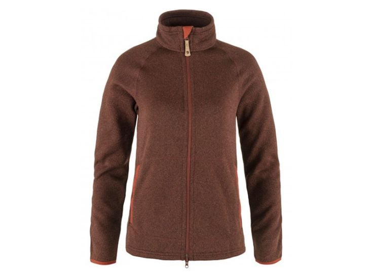 Fjällräven Övik Fleece Autumn Leaf Damen Fleecejacke