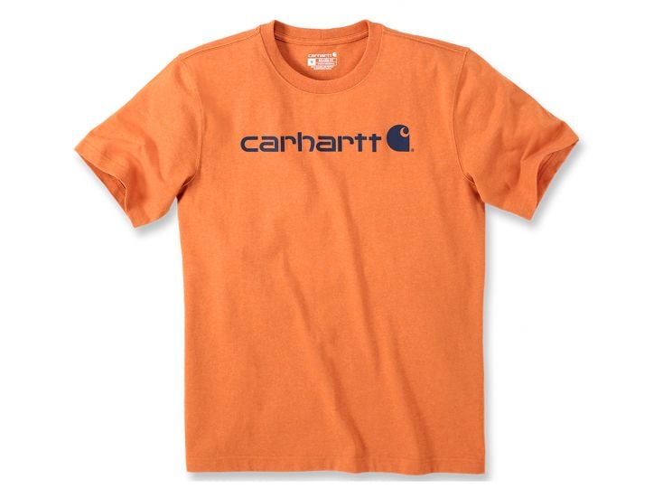 Carhartt TK3361 Logo Graphic Marmalade Heather Herren T-Shirt