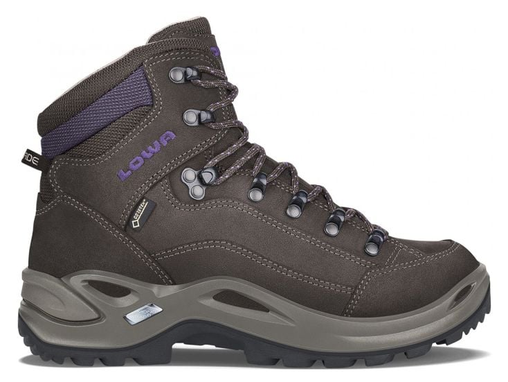 Lowa Renegade GTX Mid Slate/Blackberry Damen Wanderschuhe