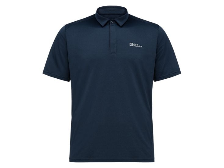 Jack Wolfskin Delgami Night blue Herren Polo