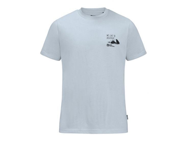 Jack Wolfskin Brand Soft Blue Herren T-Shirt