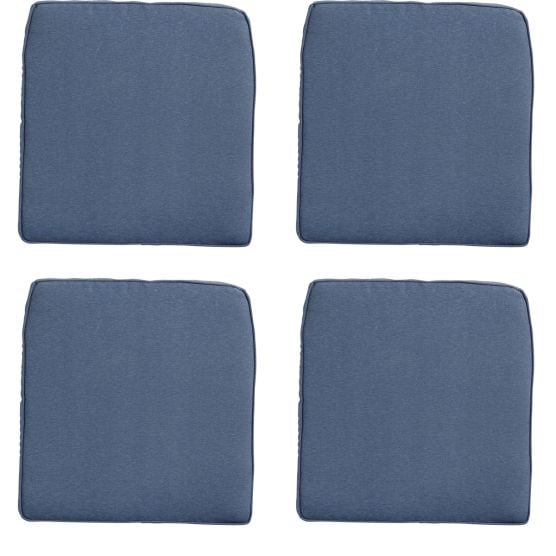 Madison Panama Saphirblau Sitzkissen - 4er Set
