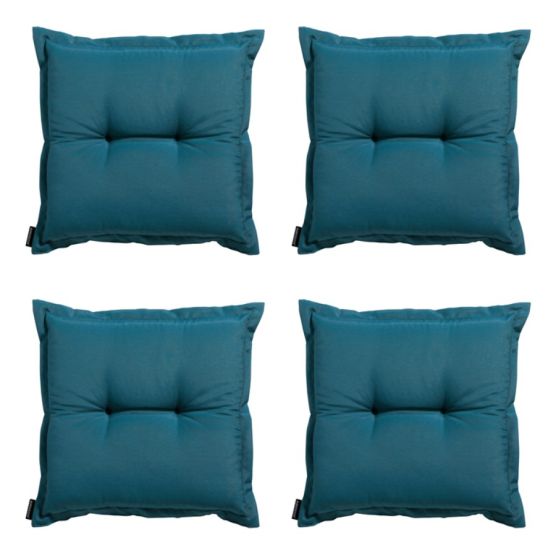 Madison Panama seeblau Sitzkissen - 4er Set