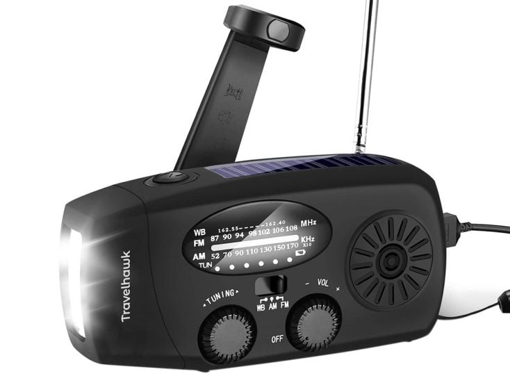 Travelhawk Notfallradio - Black