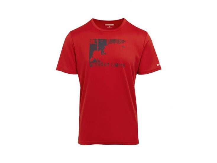 Regatta Fingal VIII Danger Red herren T-shirt