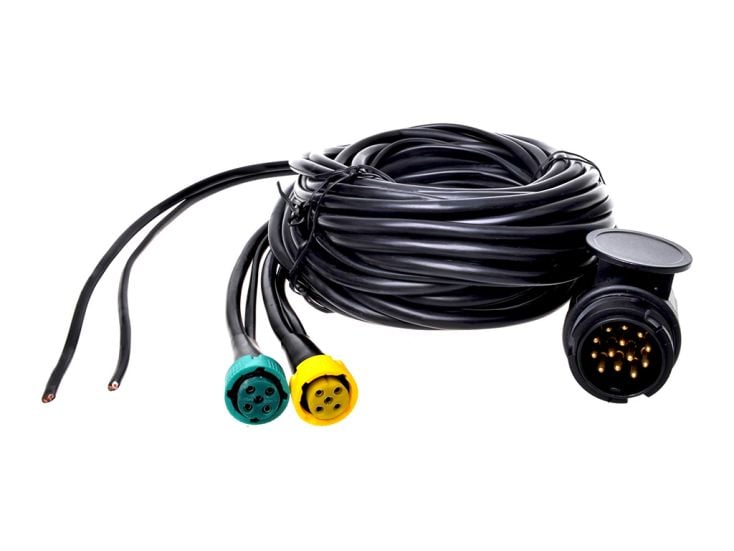 ProPlus Kabelsatz - 7 m - 13-polig - 2x Stecker 5-polig