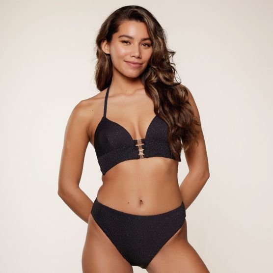 LingaDore 7718 Schwarz Triangle padded bikiniset