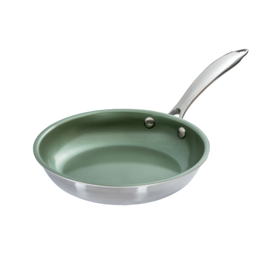 Just Vegan 20 cm Edelstahl Eco-pfanne