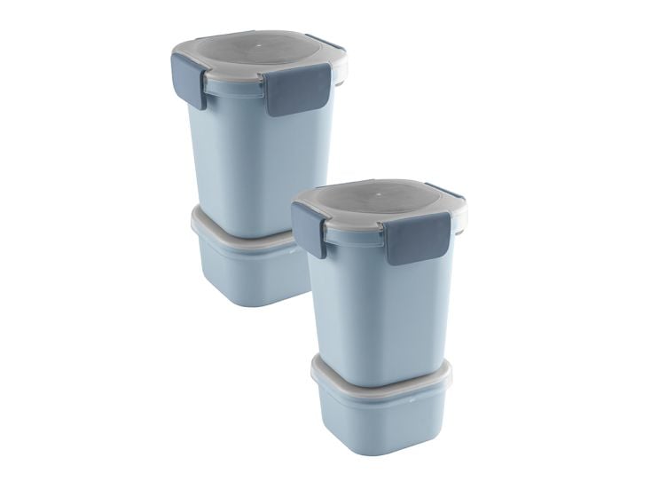 Sunware sigma home Food 2er-Set Lunchbecher - blau