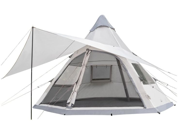 Skandika Tipi Hetta 460 Air Protect aufblasbares Rundzelt