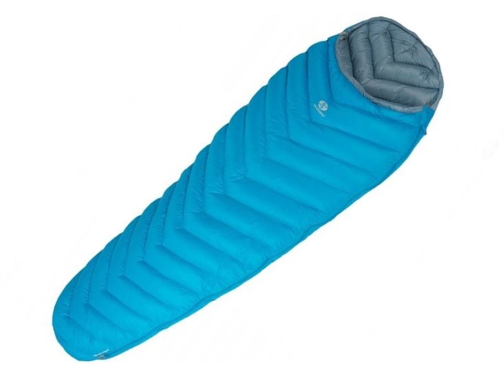 SirJoseph Attack II 400 Damen Mumienschlafsack - L170 Blue