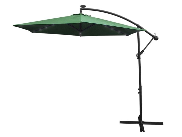 Monstershop 300 Sonnenschirm mit LED-Beleuchtung - Green