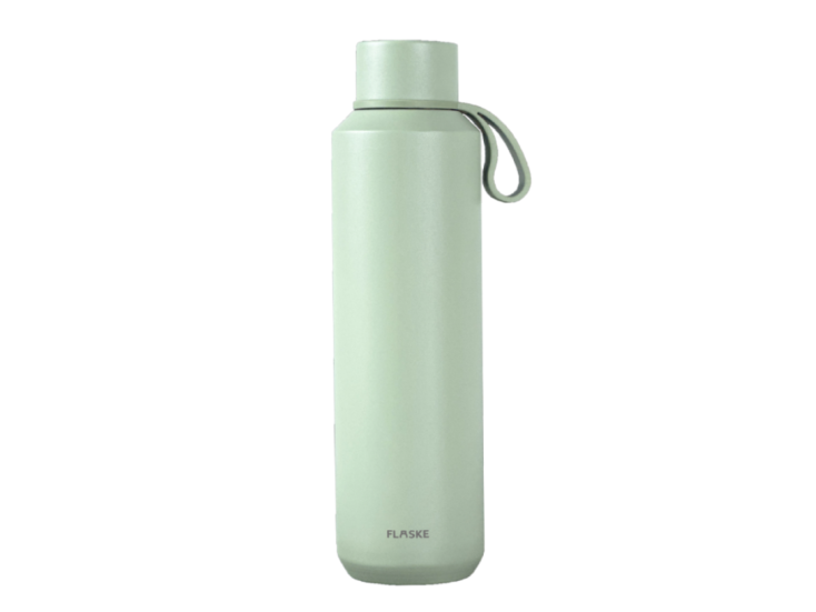 FLASKE 600 ml Trinkflasche aus Edelstahl - Olive