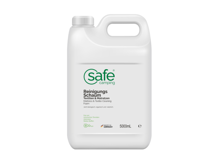 SAFE CAMPING Textilien & Matratzen Reinigungsschaum - 5 Liter