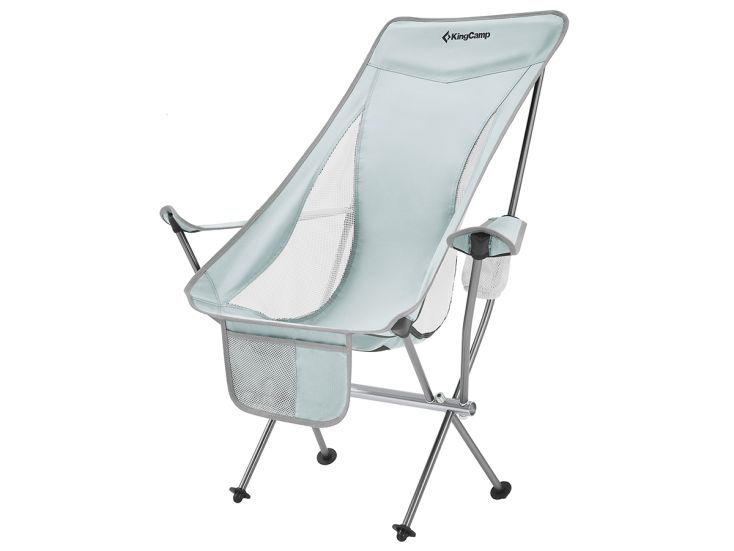KingCamp Cataby Deluxe Faltstuhl - Light Grey