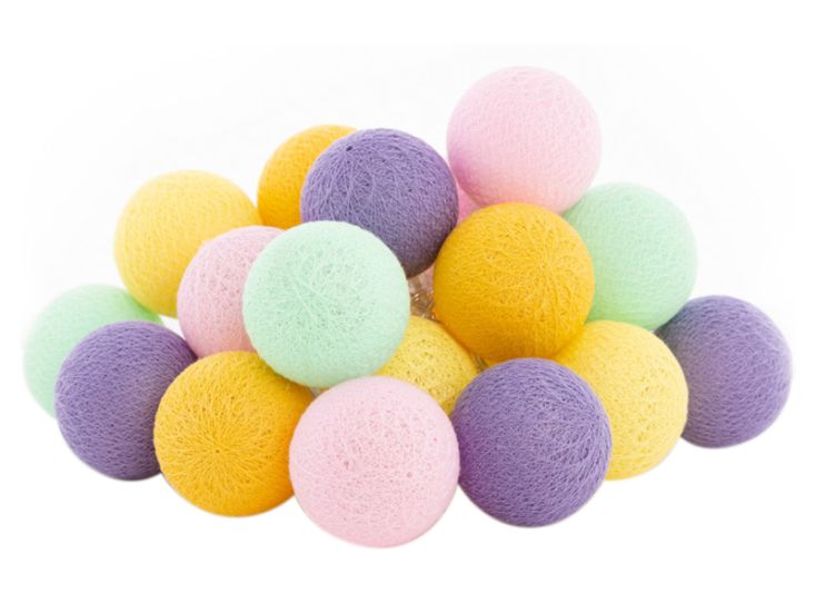 Cotton Ball Lights Outdoor Starter Kit lichterkette - Justa