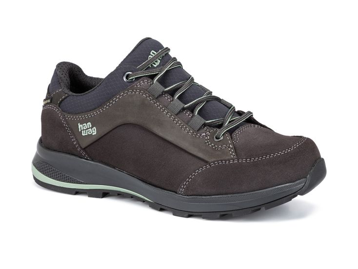 Hanwag Banks Low Bunion GTX Asphalt/Mint damen wanderschuhe